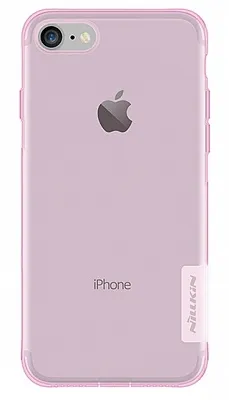 TPU чехол Nillkin Nature Series для Apple iPhone 7 (4.7") (Розовый (прозрачный)) - ITMag