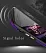 Алюмінієвий бампер Luphie Blade Sword для Apple iPhone 7 (4.7") (Чорний / Фіолетовий) - ITMag