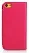 Шкіряний чохол Nuoku Grace (книжка) для Apple iPhone 5/5S/5C (+ плівка) (Рожевий) - ITMag