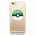 TPU чехол EGGO Pokemon Go Poke Ball для iPhone 6/6S (Green) - ITMag