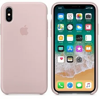 Apple iPhone X Silicone Case - Pink Sand (MQT62) - ITMag