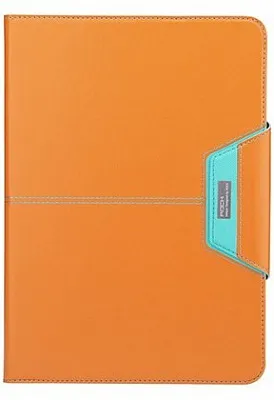 Кожаный чехол (книжка) ROCK Excel Series для Samsung Galaxy Note 10.1 (2014 edition) P6000/P6010/TabPro 10.1 T520/T525 (Оранжевый / Orange) - ITMag