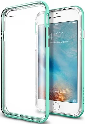 Чехол SGP Case Neo Hybrid EX Crystal Series Mint for iPhone 6/6S 4.7" (SGP11627) - ITMag