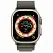 Apple Watch Ultra GPS + Cellular 49mm Titanium Case with Green Alpine Loop - Large (MQEX3/MQFP3) - ITMag
