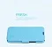 Шкіряний чохол (книжка) Nillkin Fresh Series для Lenovo A820 (Блакитний) - ITMag