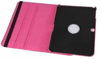 Кожаный чехол-книжка TTX (360 градусов) для Samsung Galaxy Tab 4 10.1 (Малиновый) - ITMag
