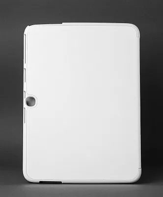 Чехол Crazy Horse Tri-fold Leather Folio Cover Stand White for Samsung Galaxy Tab 3 10.1 P5200/P5210 - ITMag