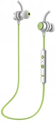 Bluetooth гарнитура Baseus B16 Comma Bluetooth Earphone Silver/Green (NGB16-06) - ITMag