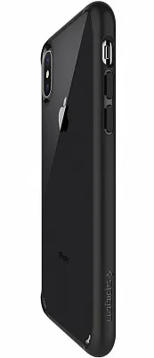 Spigen Case Ultra Hybrid for iPhone X Matt Black (057CS22129) - ITMag