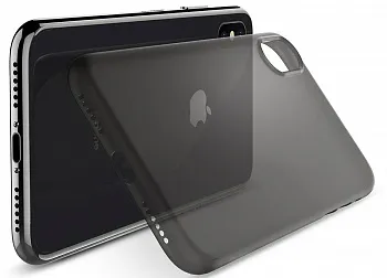 Spigen Case Air Skin for iPhone X Black (057CS22114) - ITMag