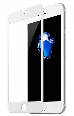 Защитное стекло Baseus Silk-screen 3D Arc Protective Film для iPhone 6 Plus/6s Plus White (SGAPIPH6SP-B3D02) - ITMag