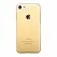 Чехол Baseus Simple Series Case (Clear) For iPhone7 Transparent Gold (ARAPIPH7-B0V) - ITMag