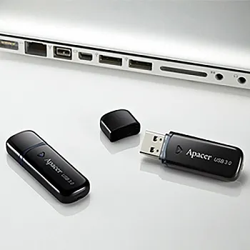 Apacer 32 GB AH355 USB 3.0 Black (AP32GAH355B-1) - ITMag