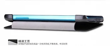 Кожаный чехол (книжка) Nillkin Fresh Series для HTC One mini / M4 (Черный) - ITMag