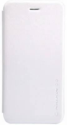 Кожаный чехол (книжка) Nillkin Sparkle Series для Apple iPhone 6/6S (4.7") (Белый) - ITMag