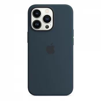 Apple iPhone 13 Pro Silicone Case with MagSafe - Abyss Blue (MM2J3) Copy - ITMag