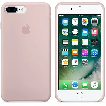 Apple iPhone 7 Plus Silicone Case - Pink Sand MMT02 - ITMag