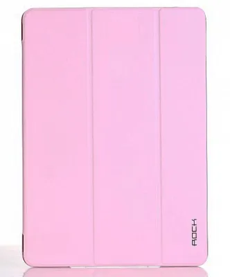 Кожаный чехол (книжка) Rock Uni Series для Apple iPad Air 2 (Розовый / Pink) - ITMag