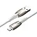 Кабель Baseus Glimmer Series Fast Charging Lightning 2.4A (1m) (white) (CADH000202) - ITMag