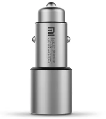 АЗУ Xiaomi Car Quick Charger 3.0 Silver 36W (CC02CZM/BHR4185CN) - ITMag