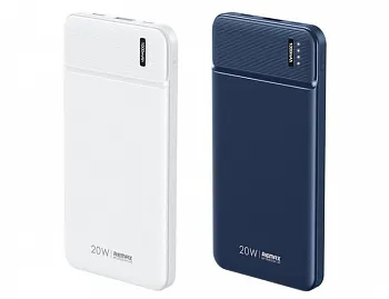 REMAX Pure Series 20W PD+QC Multi-compatible Fast Charging Power Bank 10000Mah RPP-287 Blue - ITMag