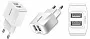 ЗУ Baseus USB Wall Charger 2xUSB 2.1 A Mini Dual-U White (CCALL-MN02) - ITMag