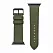 Шкіряний ремінець для Apple Watch 42/44 mm LAUT TECHNICAL Military Green (LAUT_AWL_TE_GN) - ITMag