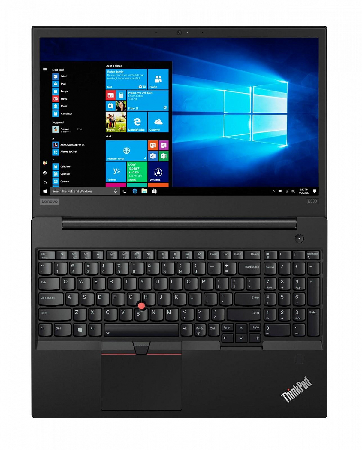 Купить Ноутбук Lenovo ThinkPad E580 Black (20KS007ERT) - ITMag