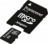 карта памяти Transcend 8 GB microSDHC UHS-I Premium + SD Adapter TS8GUSDU1 - ITMag