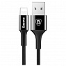 Кабель Baseus USB Nimble Portable Cable For Type-C 2A 1.2M (CATMBJ-A01) - ITMag
