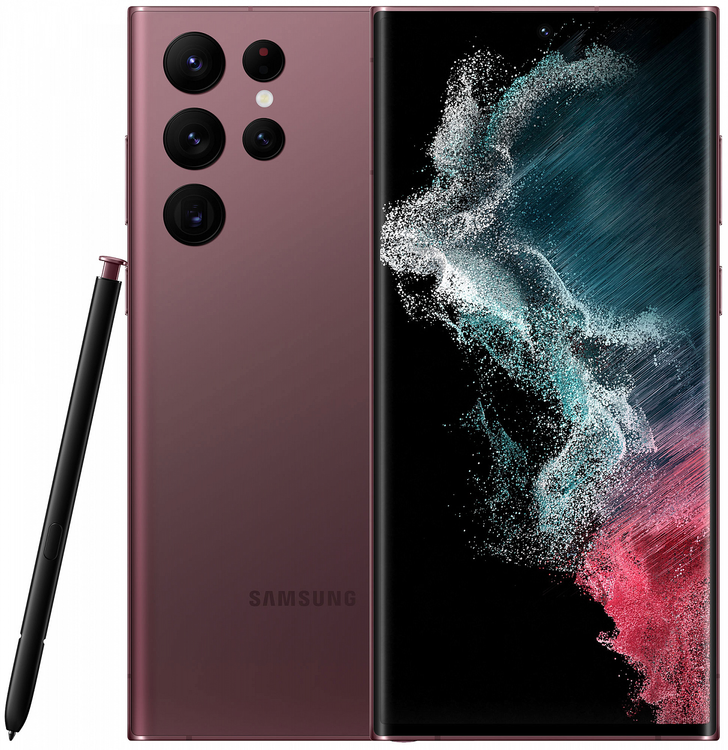 Samsung Galaxy S22 Ultra 12/256GB Burgundy (SM-S908BDRG) UA - ITMag
