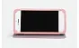 Пластикова накладка ROCK Texture series для iPhone 5/5S (+плівка) (рожевий) - ITMag