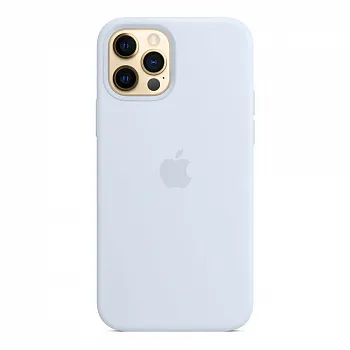 Apple iPhone 12 Pro Max Silicone Case with MagSafe - Cloud Blue (MKTY3) Copy - ITMag
