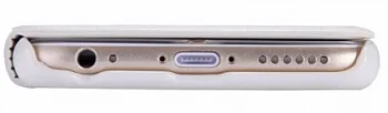 Кожаный чехол (книжка) Nillkin Sparkle Series для Apple iPhone 6/6S (4.7") (Белый) - ITMag