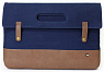 PKG Primary Collection Grab Bag Sleeve Brown/Navy Denim for MacBook Air/Pro 13" (PKG GB113-BRND) - ITMag