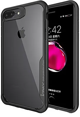 TPU+PC чехол iPaky Luckcool Series для Apple iPhone 7 plus / 8 plus (5.5") (Черный) - ITMag