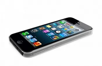 Пластиковая накладка SGP Ultra Thin Air Series для Apple iPhone 5/5S (+ пленка) (Бесцветный прозрачный) - ITMag