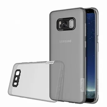 TPU чехол Nillkin Nature Series для Samsung G955 Galaxy S8+ (Серый (прозрачный)) - ITMag