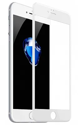 Защитное стекло Baseus Silk-screen 3D Arc Protective Film для iPhone 6/6s White (SGAPIPH6S-B3D02) - ITMag