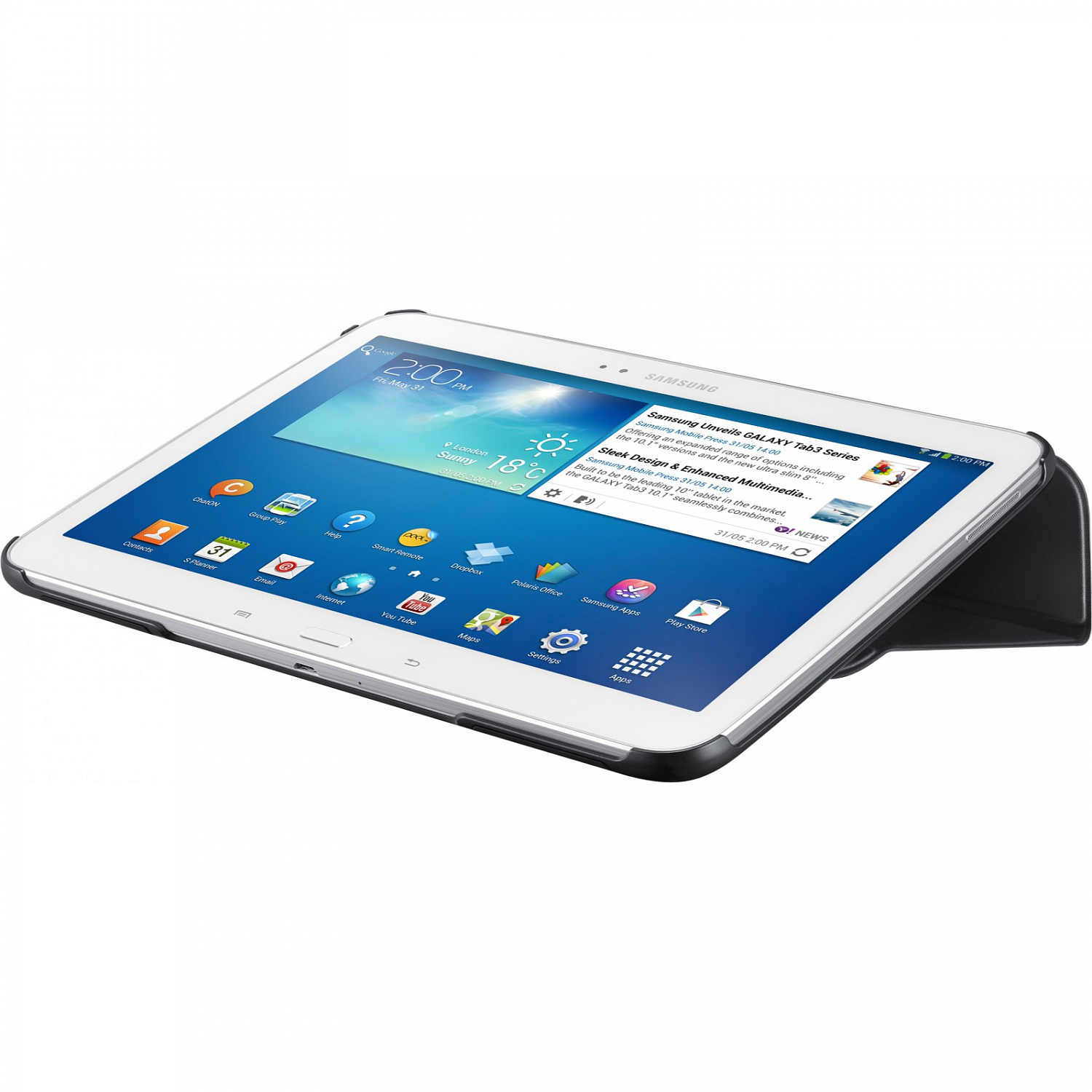 Чехол Samsung Book Cover для Galaxy Tab 3 10.1 P5200/P5210 Black - ITMag