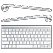 Бездротова клавіатура Apple Wireless Keyboard (MC184) - ITMag