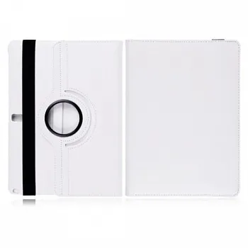 Кожаный чехол-книжка TTX (360 градусов) для Samsung Galaxy Note 10.1(2014) (Белый) - ITMag