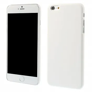 Прорезиненный чехол EGGO для iPhone 6 Plus/6S Plus - White - ITMag