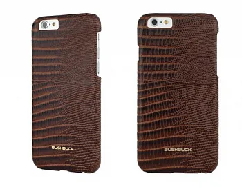 Чехол Bushbuck BARONAGE LIZARD Genuine Leather for iPhone 6/6S (Brown) - ITMag