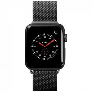 Ремешок для Apple Watch 38/40 mm LAUT STEEL LOOP Black (LAUT_AWS_ST_BK) - ITMag