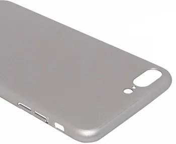 Пластиковая накладка soft-touch с защитой торцов Joyroom для Apple iPhone 7 plus (5.5") (Серебряный) - ITMag