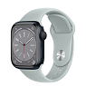 Apple Watch Series 8 GPS 41mm Midnight Aluminum Case w. Succulent Sport Band M/L (MNPC3+MP743) - ITMag