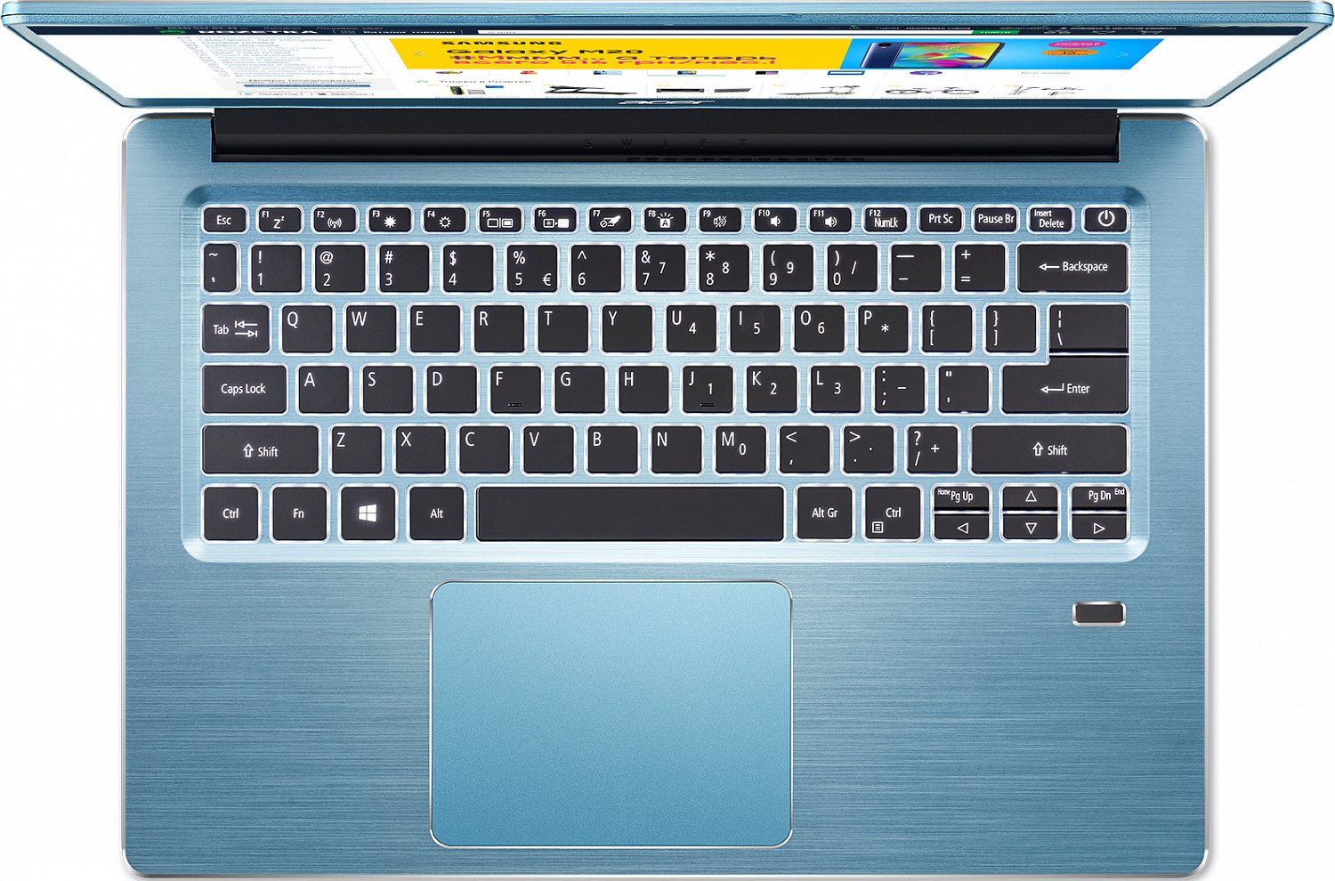 Купить Ноутбук Acer Swift 3 SF314-41G-R0PU Blue (NX.HFHEU.011) - ITMag