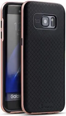 Чехол iPaky TPU+PC для Samsung G935F Galaxy S7 Edge (Rose Gold) - ITMag