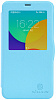 Кожаный чехол (книжка) Nillkin Fresh Series для Meizu MX4 (Голубой) - ITMag